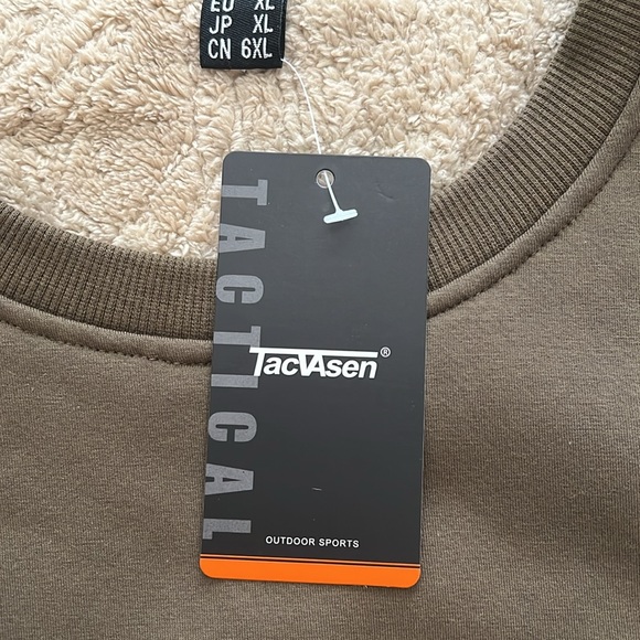 BUNDLE- TACVASEN Men's Crewneck Sweatshirt Warm Sherpa Lined Sweatshirts - Picture 7 of 7